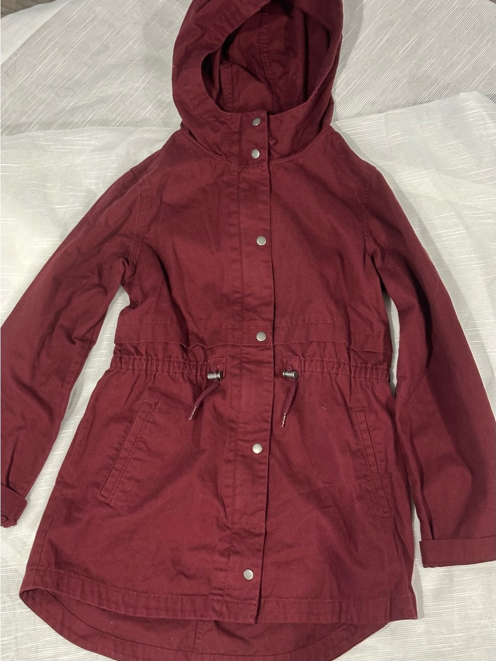 Women’s Old Navy Hooded Utility Jacket - Maroon